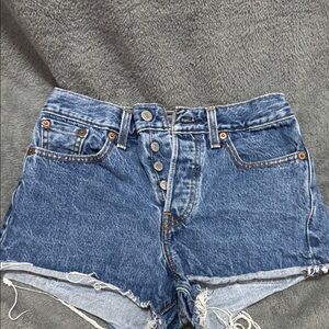 Levi's Classic Blue Jean Shorts